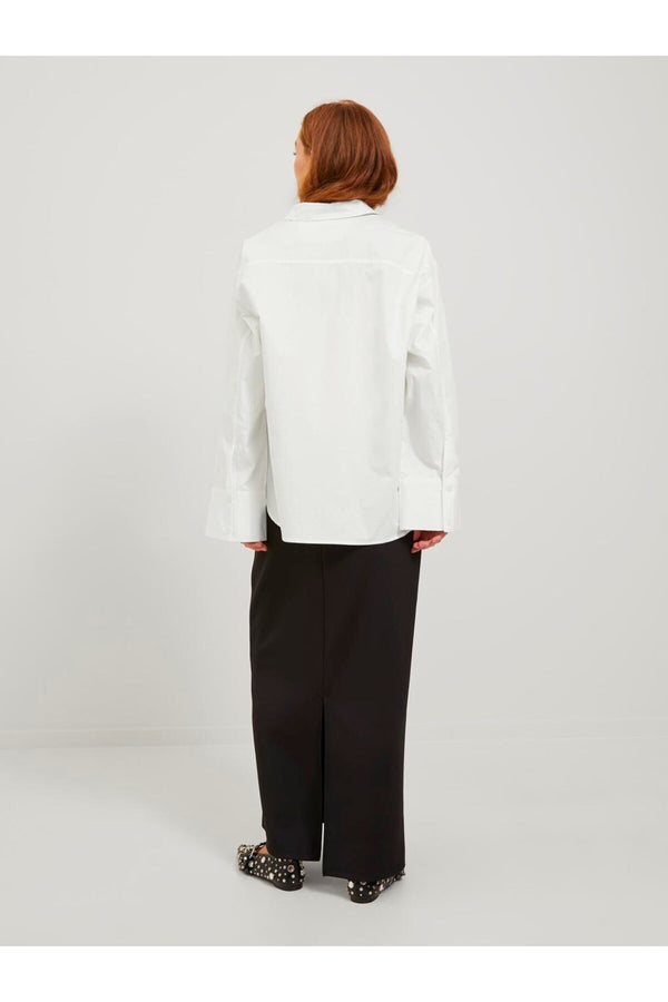 Jack&Jones JJXX Oversize Uzun Kol Minimalist Kadın Gömlek