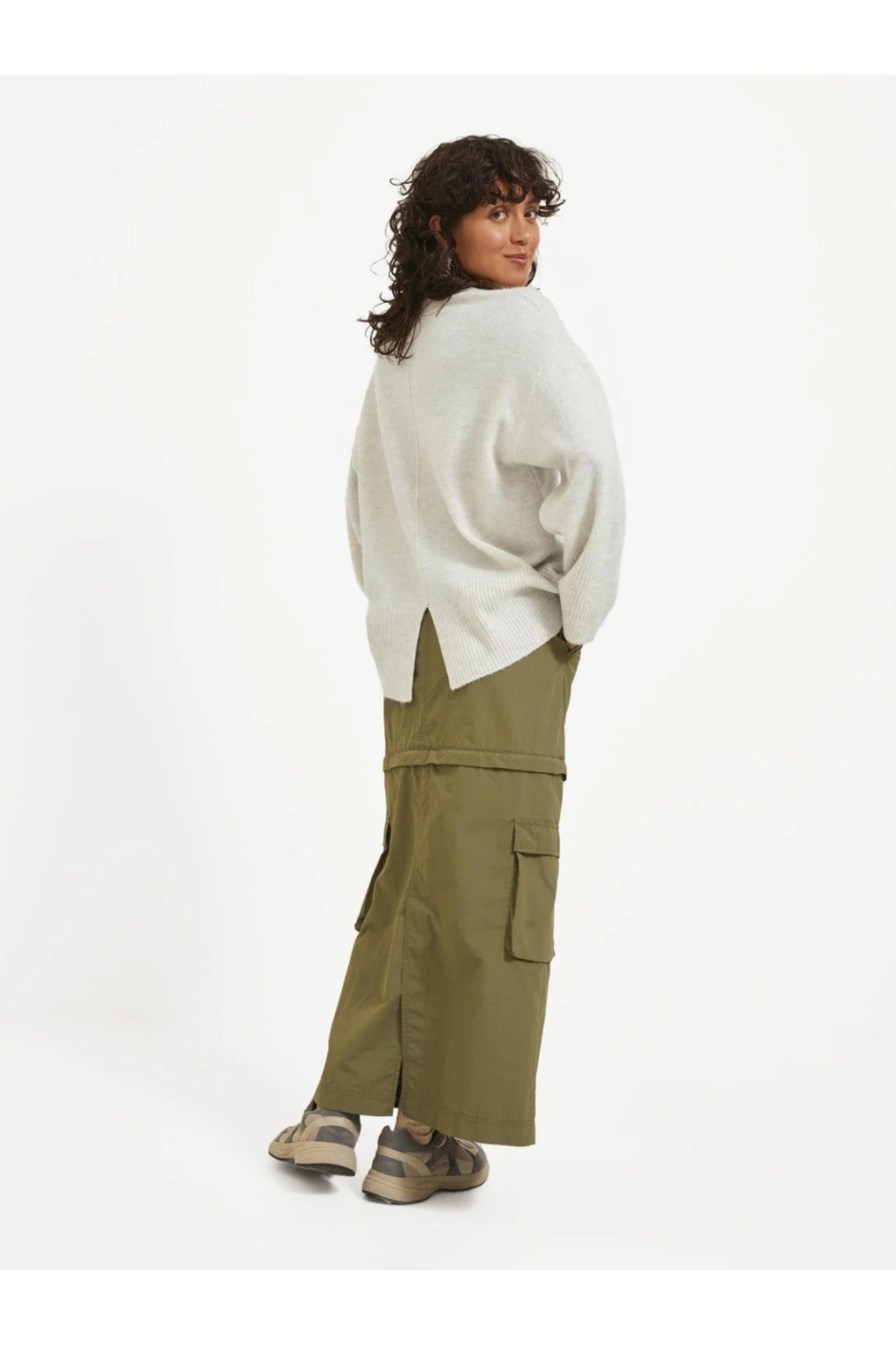 Jack&Jones JJXX Oversize V Yaka Kadın Kazak - Minimalist & Rahat