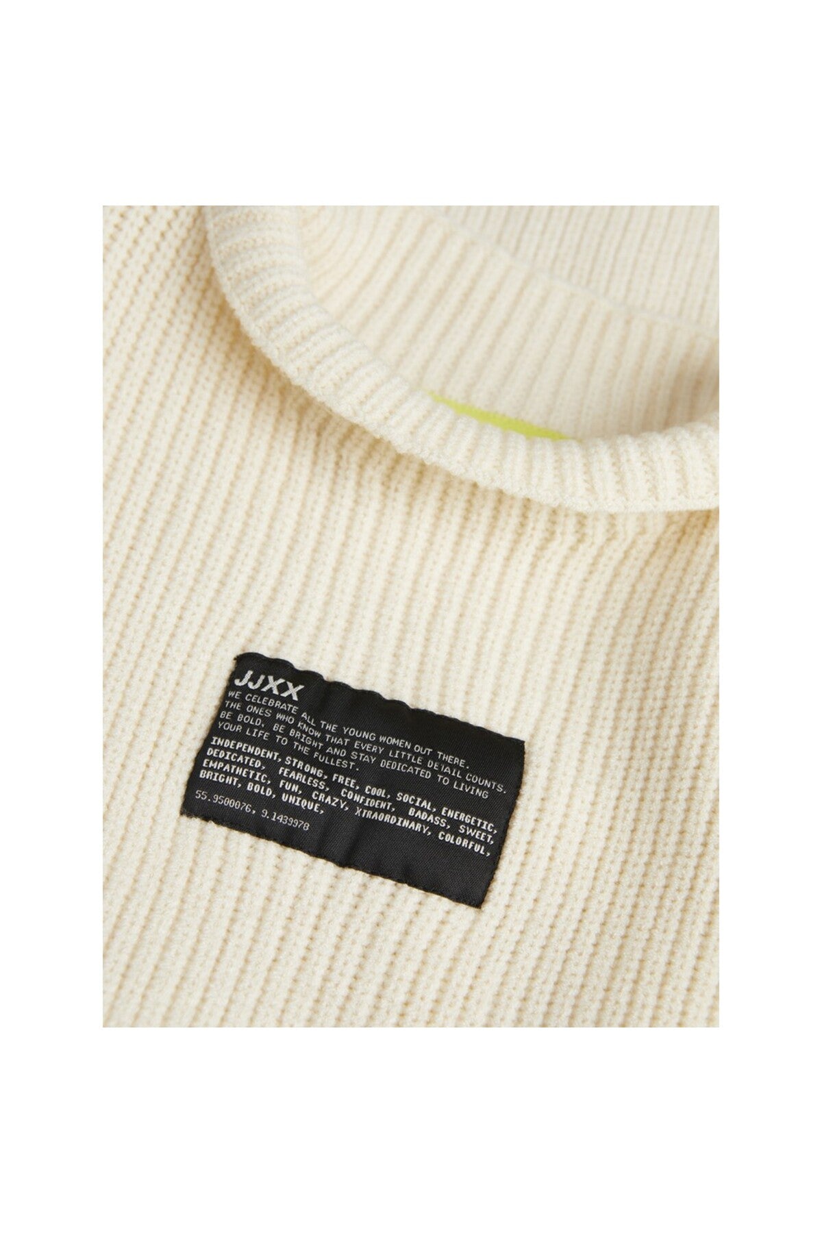 Jack&Jones JJXX Oversize Yüksek Yaka Kadın Kazak - Minimalist Stil
