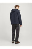 Jack&Jones Minimalist Kapüşonlu Oversized Erkek Mont - Günlük Kullanım
