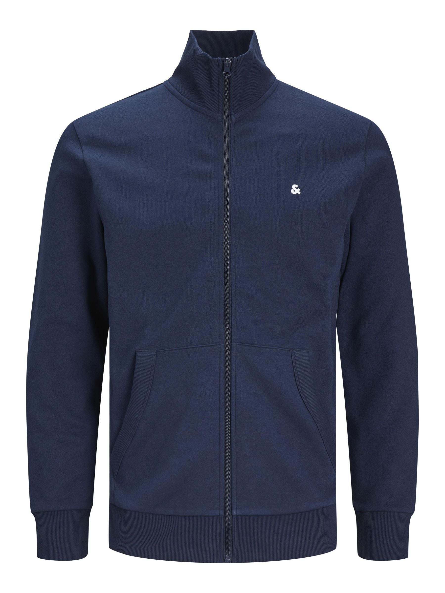 Jack&Jones Minimalist Oversize Fermuarlı Erkek Hırka - Günlük Kombinleriniz İçin İkincil görsel