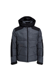 Jack&Jones Minimalist Oversize Kapüşonlu Erkek Kışlık Mont