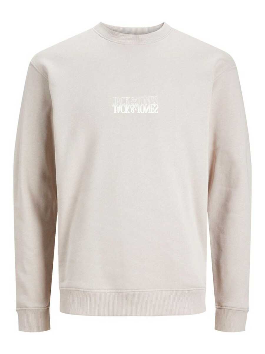 Jack&Jones Oversize Erkek Sweatshirt - Minimalist Günlük Stil İkincil görsel