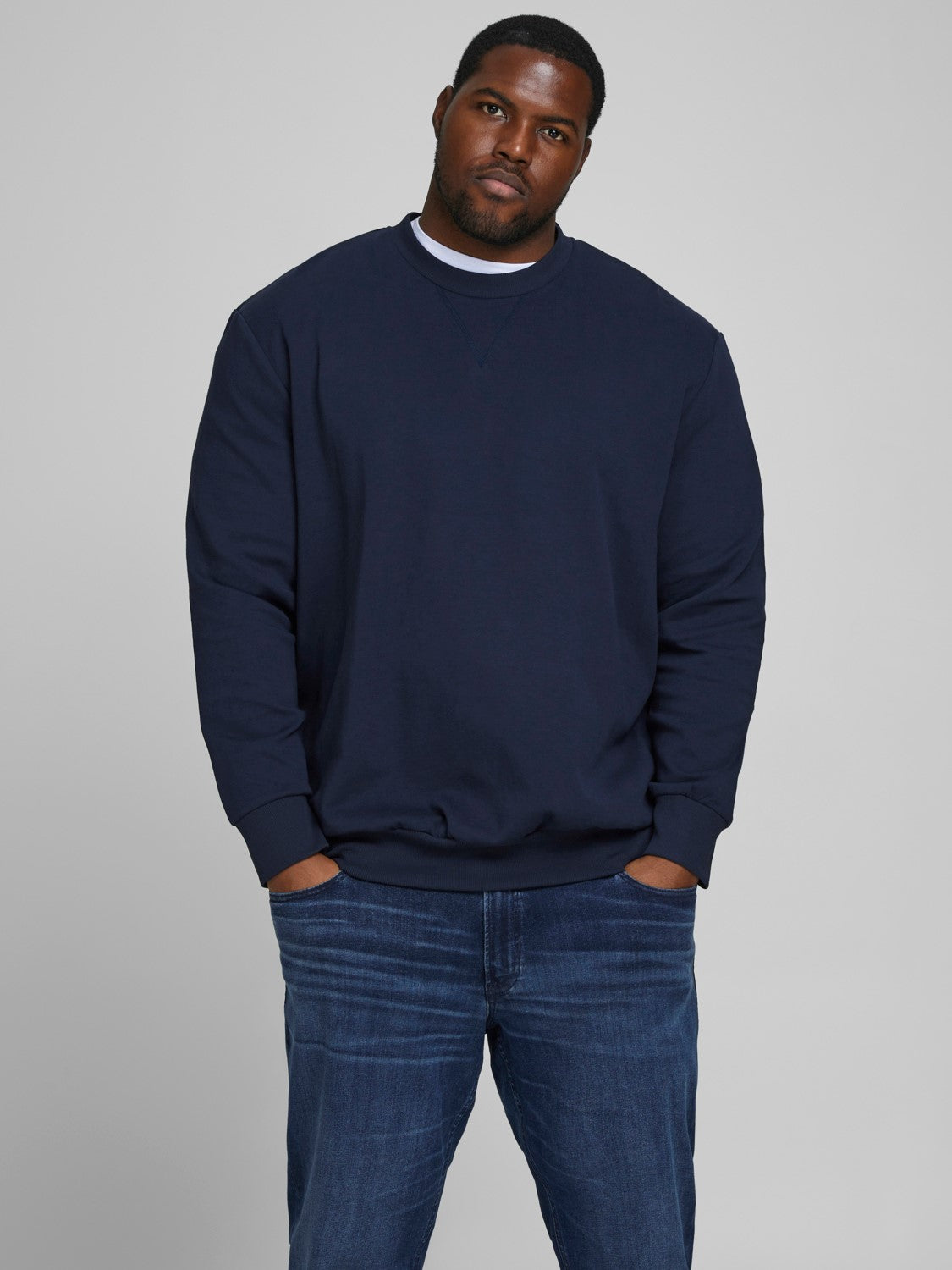 Jack&Jones Oversize Erkek Sweatshirt - Minimalist ve Rahat İkincil görsel