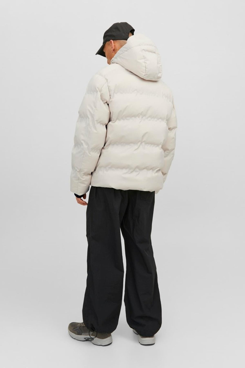 Jack&Jones Oversize Kapüşonlu Kışlık Erkek Mont - Günlük Kullanım
