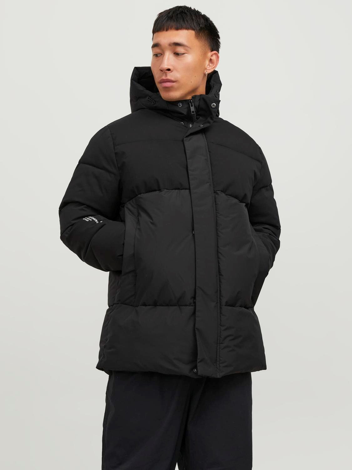 Jack&Jones Oversize Kapüşonlu Şişme Mont - Günlük Kullanım Ana görsel