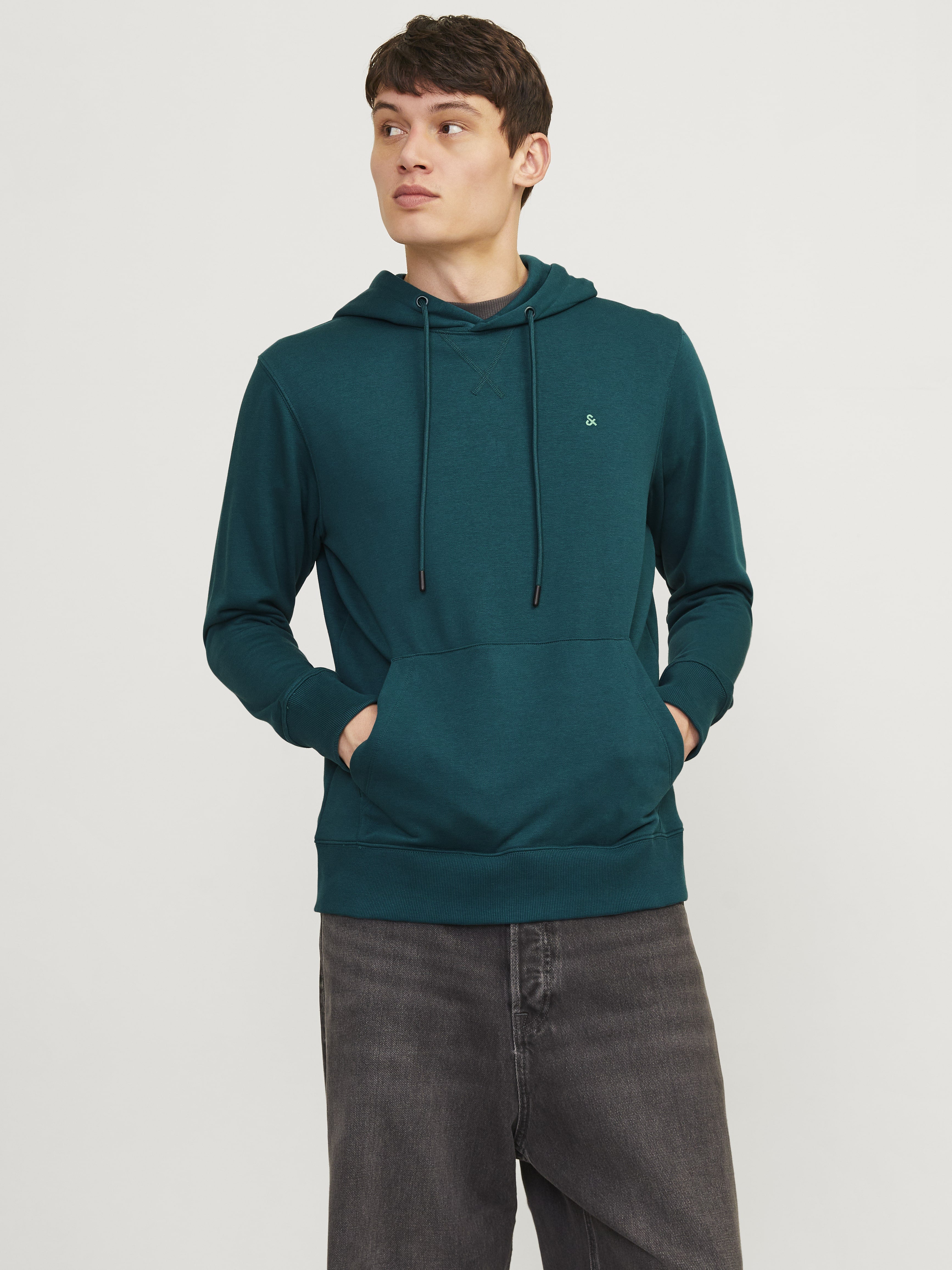 Jack&Jones Oversize Kapüşonlu Sweatshirt - Erkek - Rahat ve Şık İkincil görsel