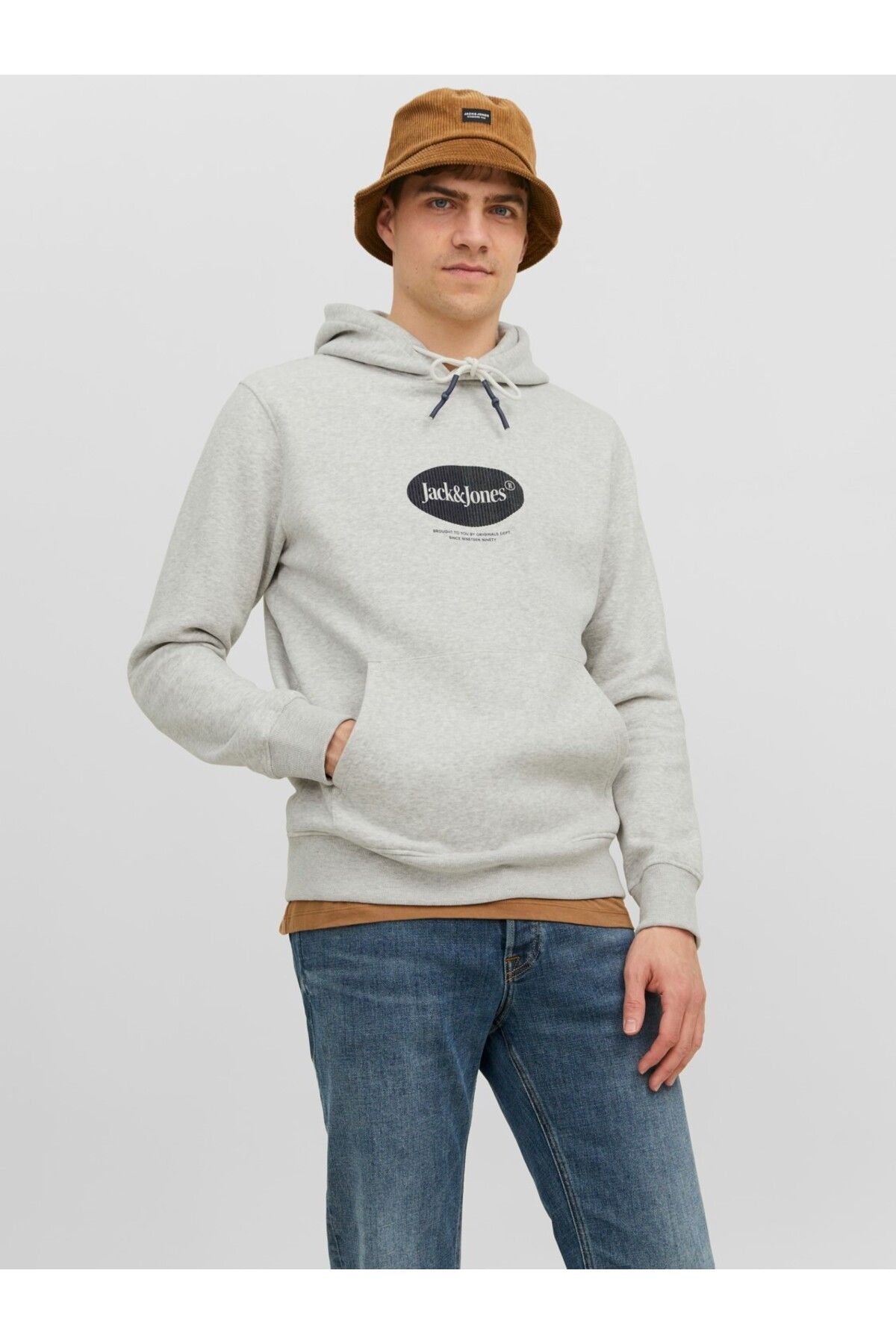 Jack&Jones Oversize Kapüşonlu Sweatshirt - Rahat ve Şık İkincil görsel