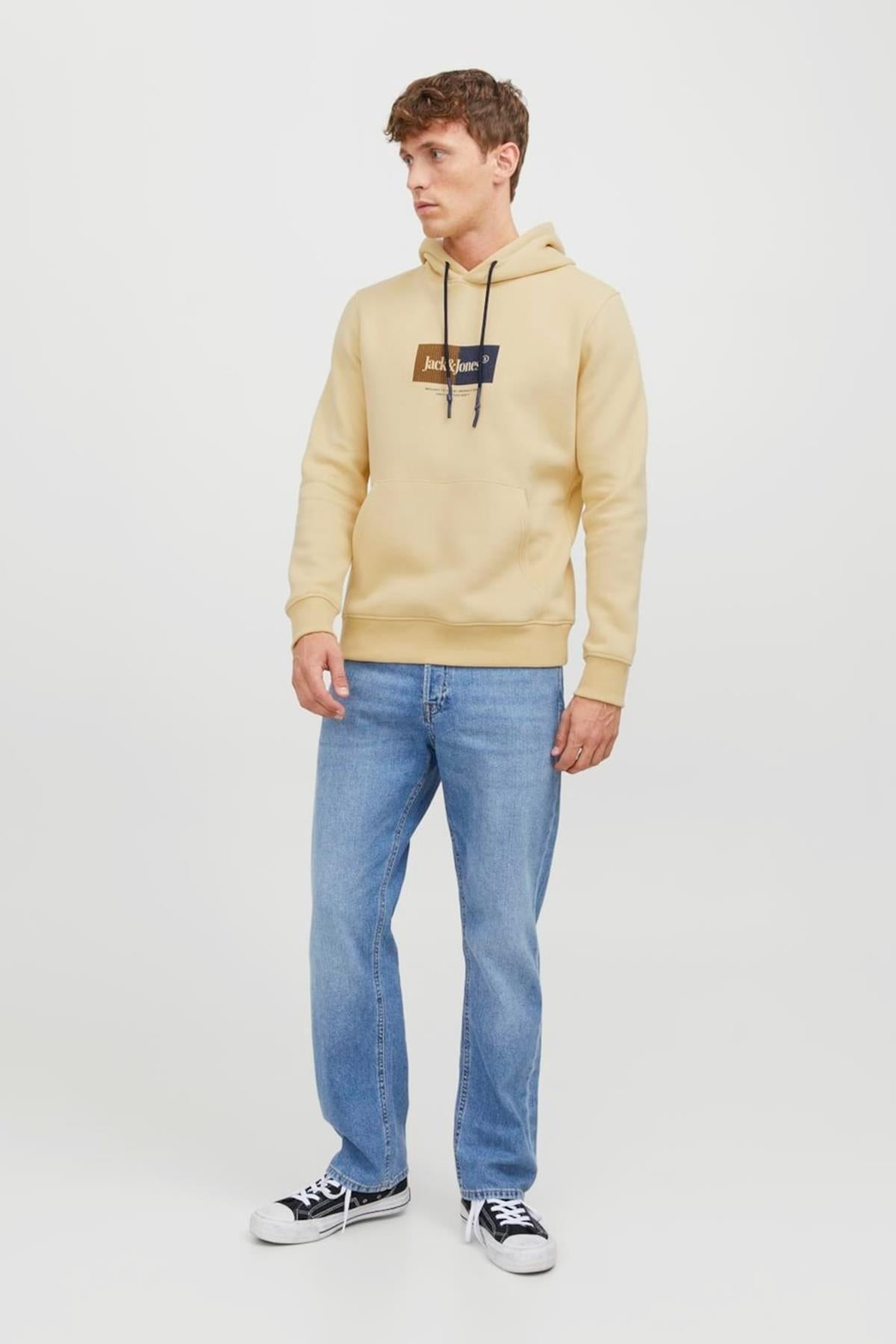 Jack&Jones Oversize Kapüşonlu Sweatshirt - Rahat ve Şık Ana görsel