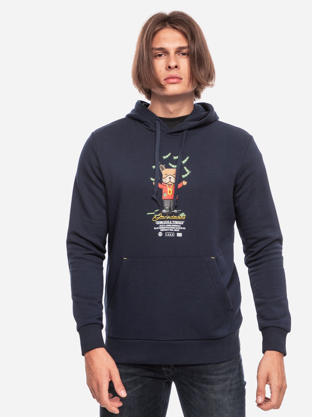 Jack&Jones Oversize Kapüşonlu Sweatshirt - Rahat ve Şık Ana görsel
