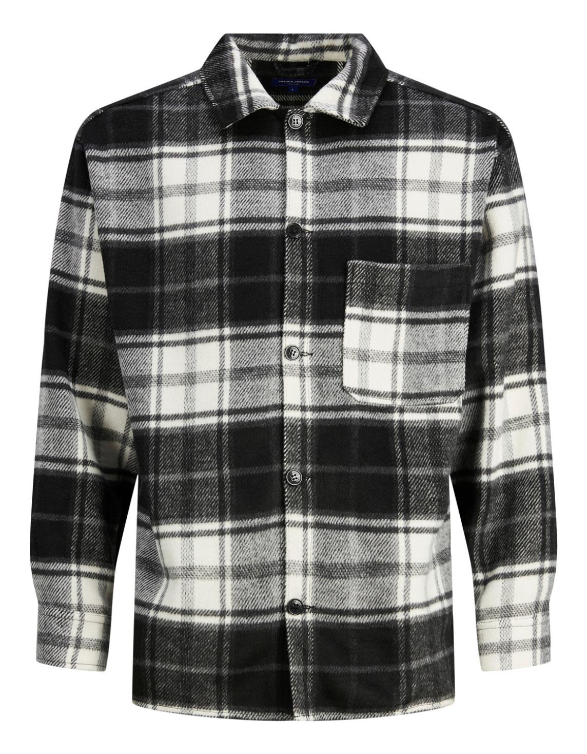 Jack&Jones Oversize Kareli Uzun Kol Gömlek - Günlük Şıklık Ana görsel