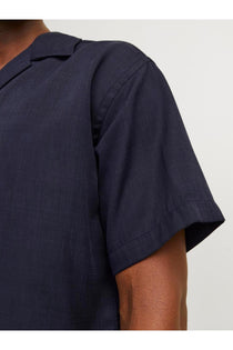 Jack&Jones Oversize Kısa Kol Erkek Gömlek - Minimalist & Rahat