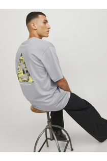 Jack&Jones Oversize Minimalist Erkek T-Shirt - Günlük Kullanım