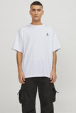 Jack&Jones Oversize Minimalist Erkek T-Shirt - Günlük Kullanım