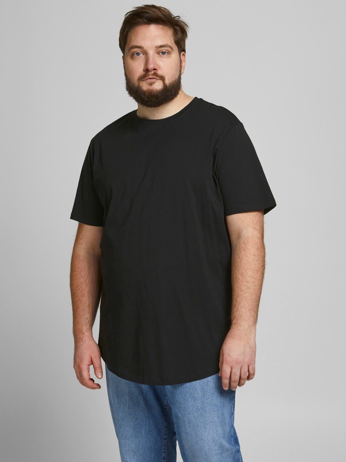 Jack&Jones Oversize Minimalist Erkek T-Shirt - Günlük Kullanım Ana görsel