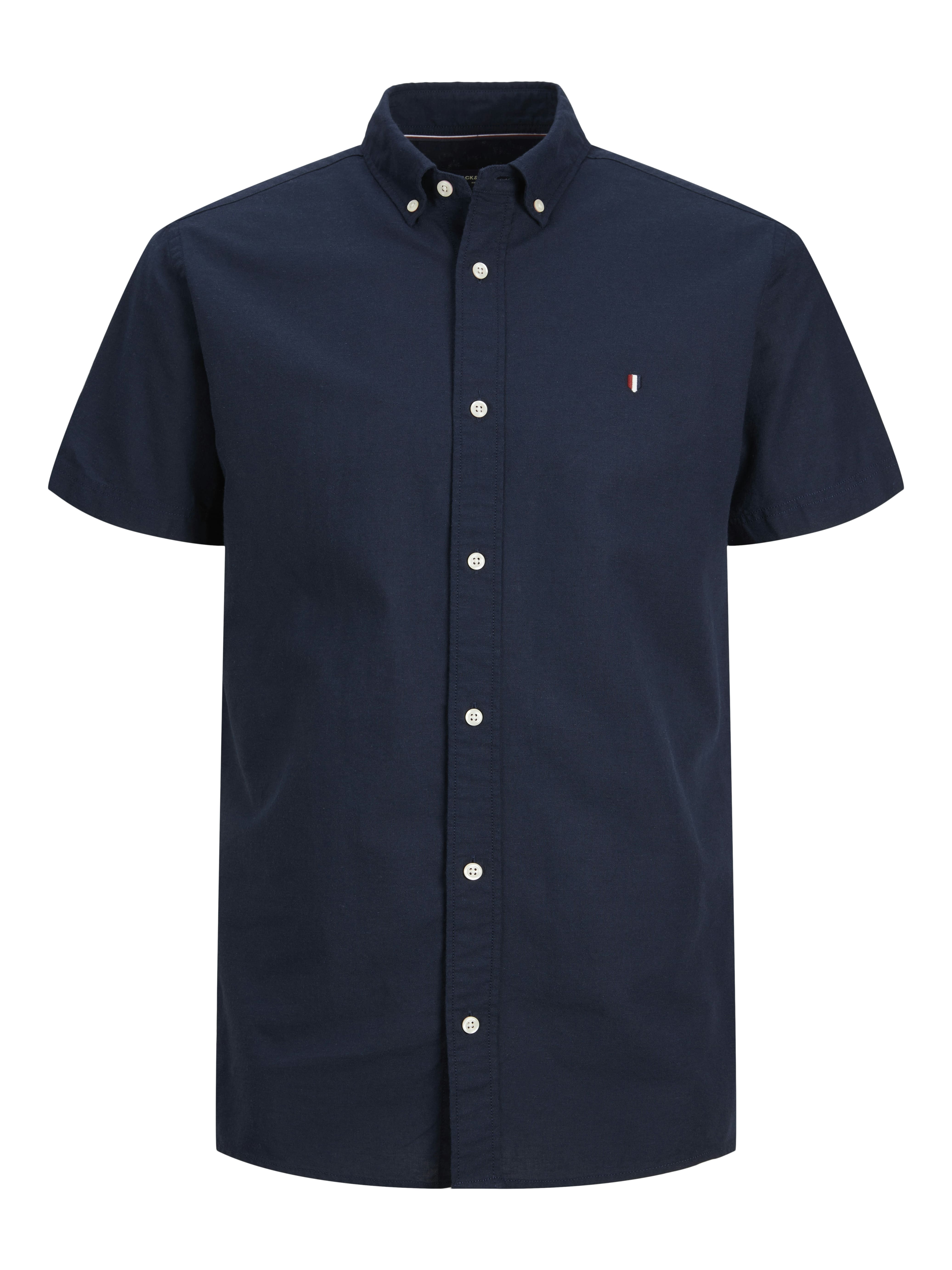 Jack&Jones Plus Erkek Kısa Kol Gömlek - Minimalist Günlük Stil Translation missing: tr.content.product_image_secondary