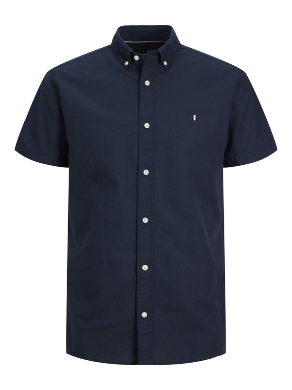 Jack&Jones Plus Erkek Kısa Kol Gömlek - Minimalist Günlük Stil