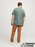 Jack&Jones Plus Oversize Minimalist Erkek T-Shirt - Günlük Kullanım