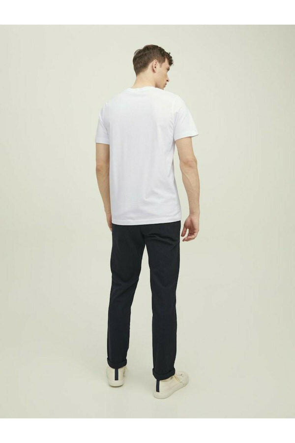 Jack&Jones Premium Minimalist Erkek T-Shirt - Kısa Kol Yuvarlak Yaka
