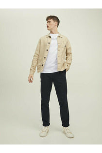 Jack&Jones Premium Minimalist Erkek T-Shirt - Kısa Kol Yuvarlak Yaka