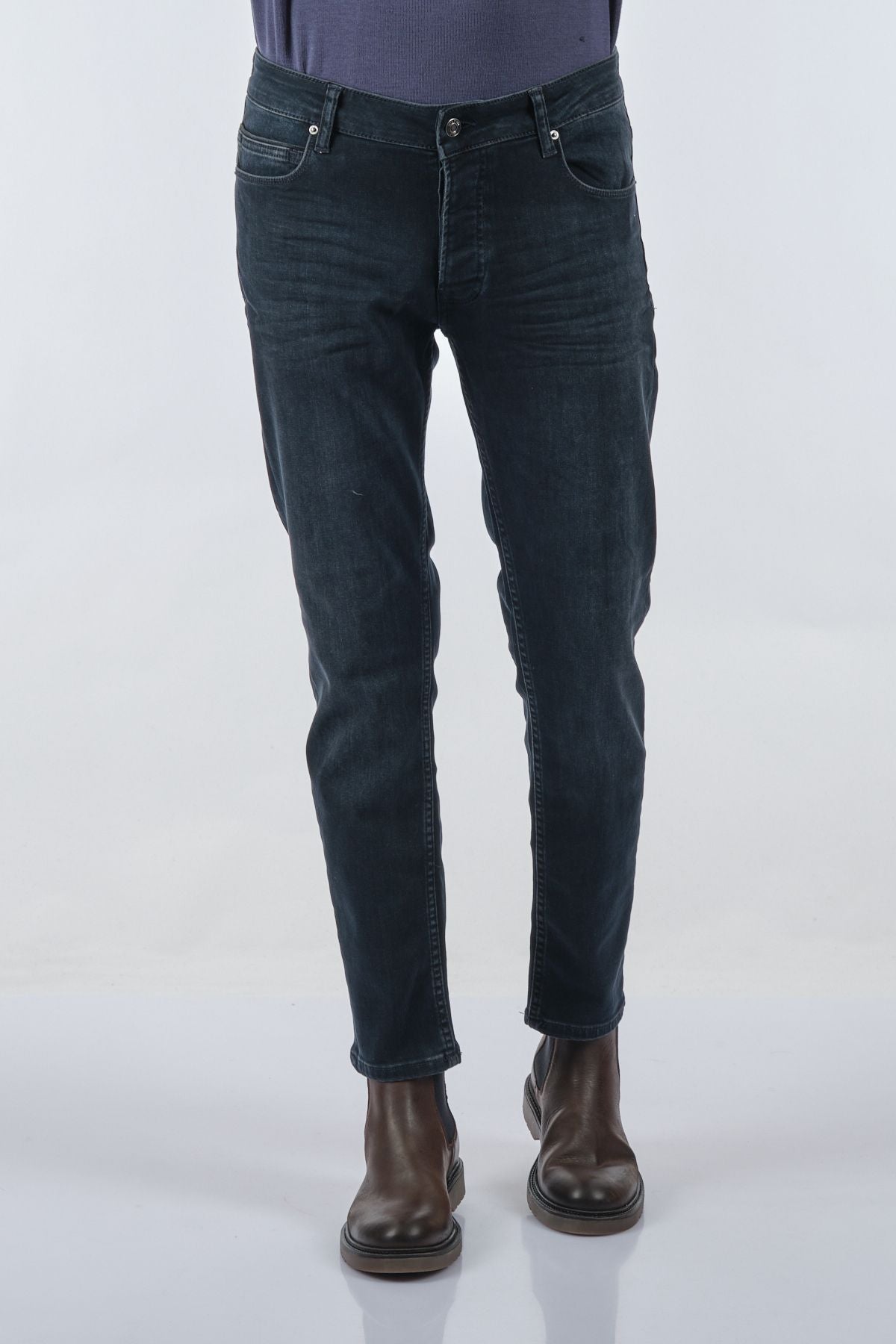 JSCO Erkek Slim Fit Jean Pantolon - Minimalist Günlük Tarz Ana görsel