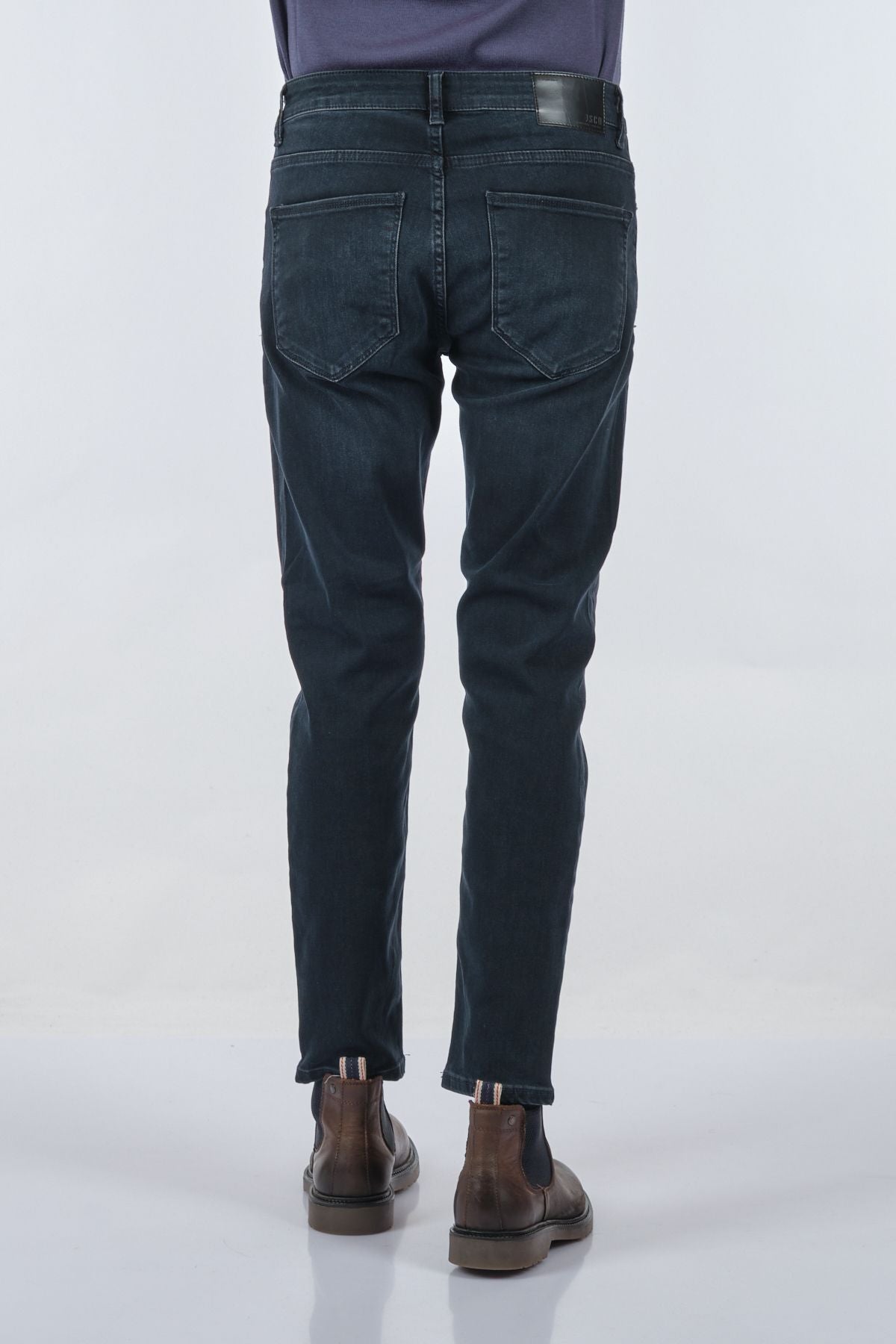 JSCO Erkek Slim Fit Jean Pantolon - Minimalist Günlük Tarz