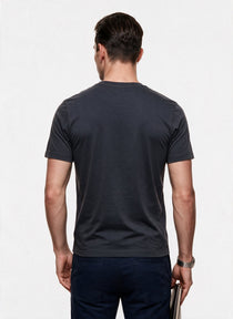 JSCO Erkek Bisiklet Yaka Rahat Kesim Pamuklu Kısa Kollu Basic T-Shirt JS2674