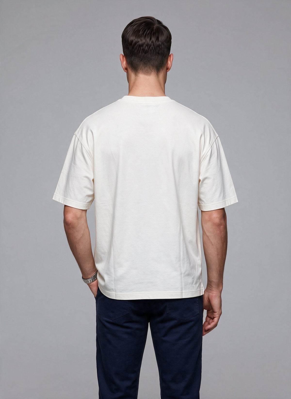 JSCO Erkek Bisiklet Yaka Rahat Kesim Pamuklu Kısa Kollu Basic T-Shirt JS2674