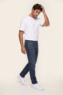 JSCO Erkek Texas Yüksek Bel Fermuarlı Boru Paça Jean Pantolon JS4400-F14