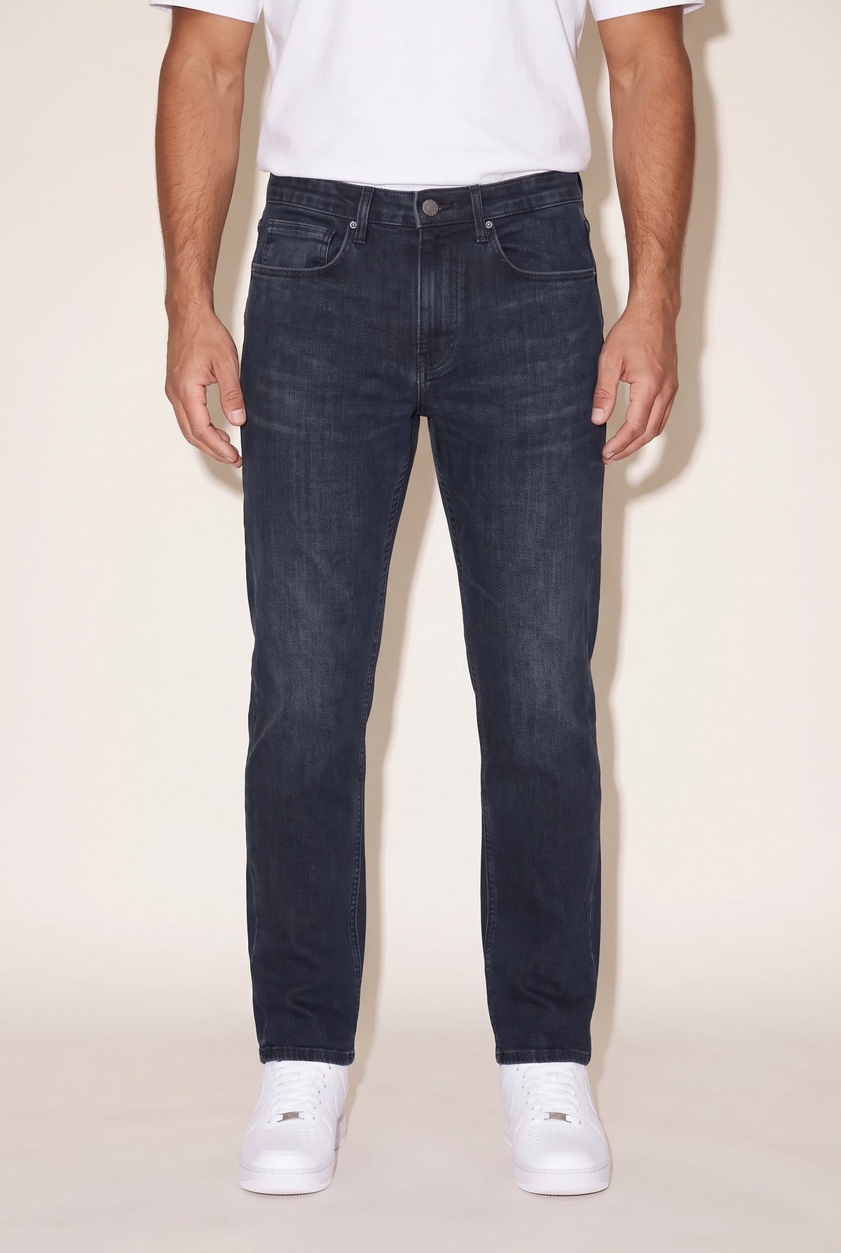 JSCO Erkek Texas Yüksek Bel Fermuarlı Boru Paça Jean Pantolon JS4412-F08
