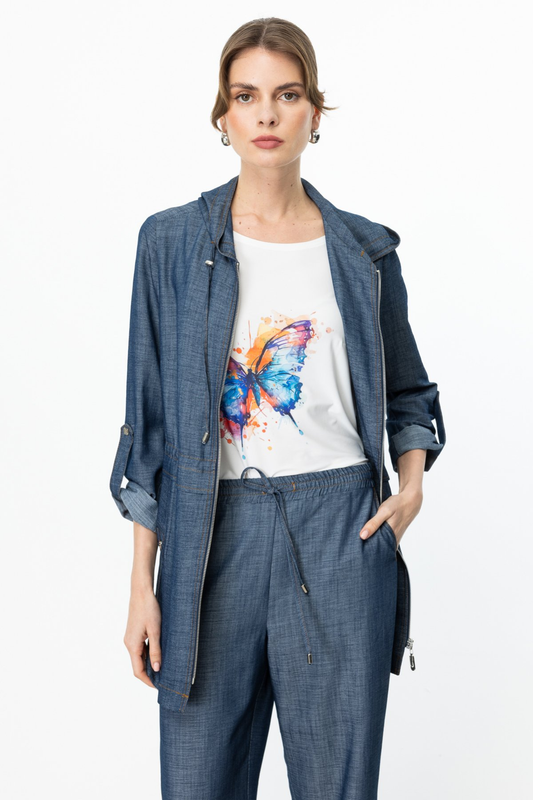 Ekol Kapüşonlu İçi Bluzlu Takım