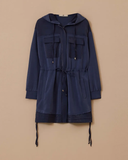 çift kumaşlı kapüşonlu kap Scl