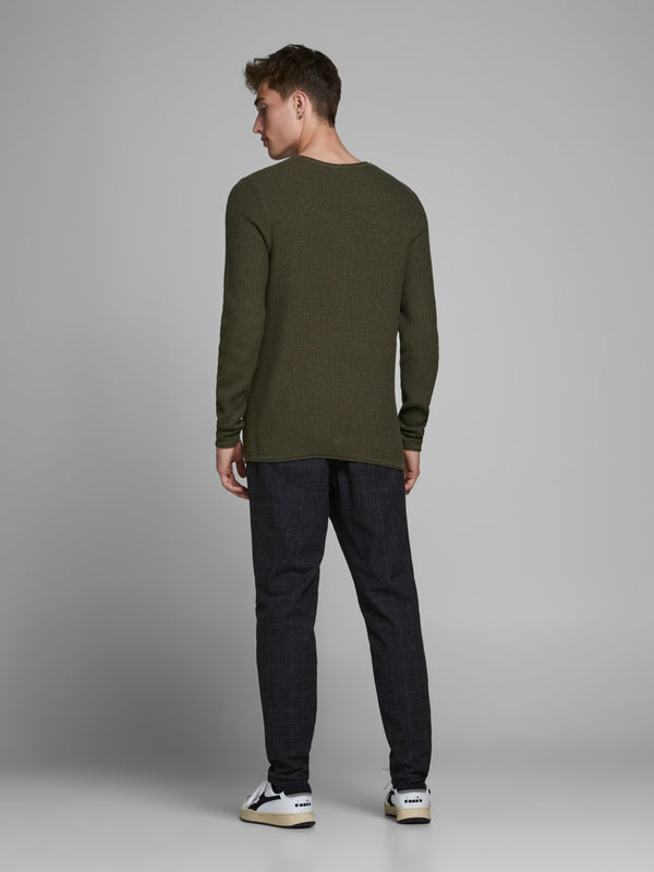 Jack&Jones Minimalist Erkek Kazak - Uzun Kol - Regular Fit
