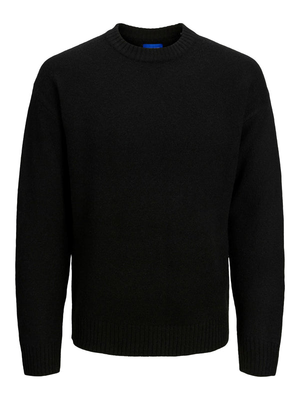 Jack&Jones Oversize Yuvarlak Yaka Erkek Kazak - Minimalist Günlük Stil - Hemen Al!