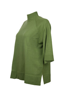 On Oversize 3/4 Kol Minimalist Kadın Kazak - Günlük Şıklık