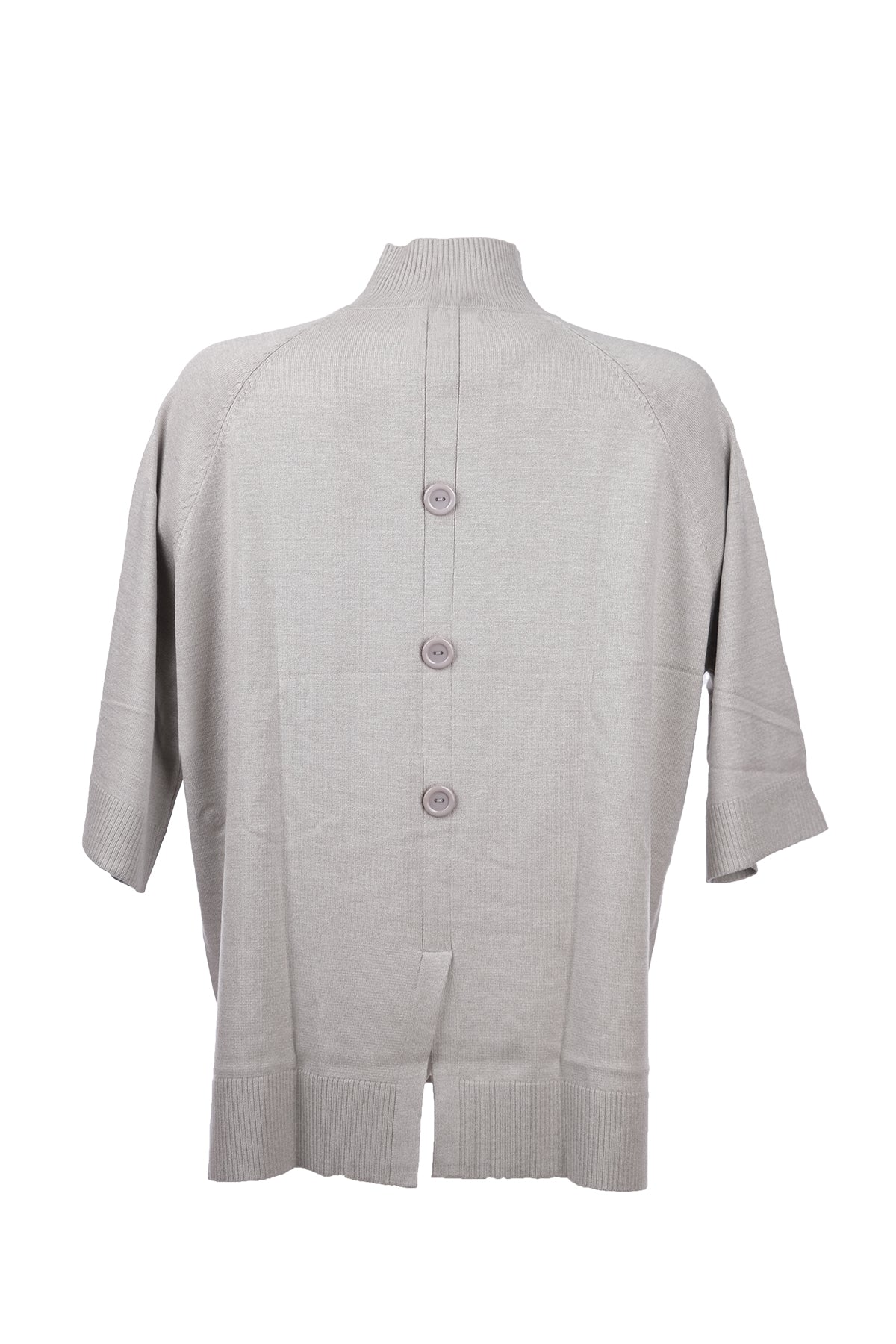 On Oversize 3/4 Kol Minimalist Kadın Kazak - Günlük Şıklık