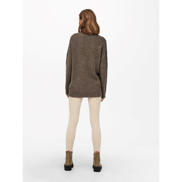 Only Oversize Minimalist Kadın Kazak - Uzun Kol, Rahat Kesim