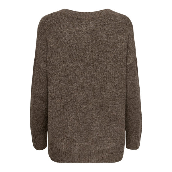 Only Oversize Minimalist Kadın Kazak - Uzun Kol, Rahat Kesim
