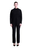 Sempre Minimalist Oversize Uzun Kol Kadın Kazak - Midi Boy - Rahat Kesim