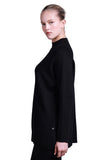 Sempre Minimalist Oversize Uzun Kol Kadın Kazak - Midi Boy - Rahat Kesim