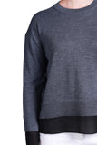 Sempre Oversize Yuvarlak Yaka Uzun Kol Kadın Kazak - Minimalist Tasarım