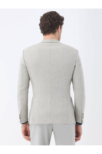 Kip Minimalist Çizgili Erkek Ceket - Regular Fit