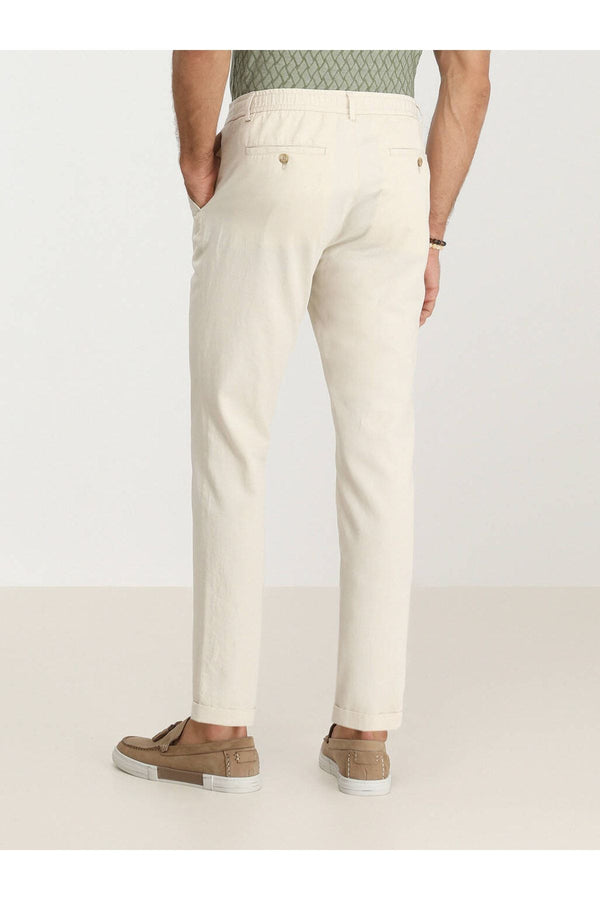 Kip Erkek Regular Fit Keten Pantolon - Minimalist Stil - PANT-2482
