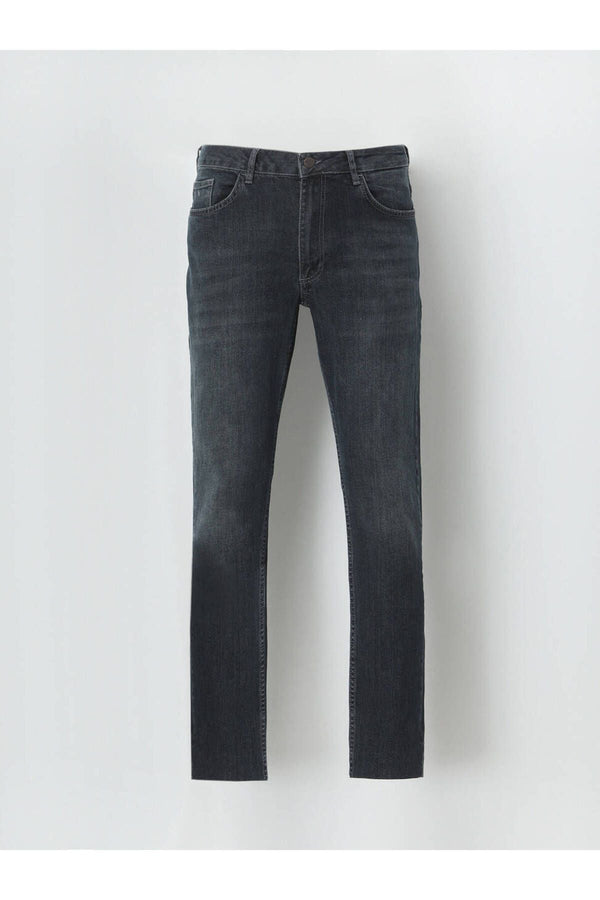 Kip Minimalist Erkek Jean Pantolon - Regular Fit Günlük Kot