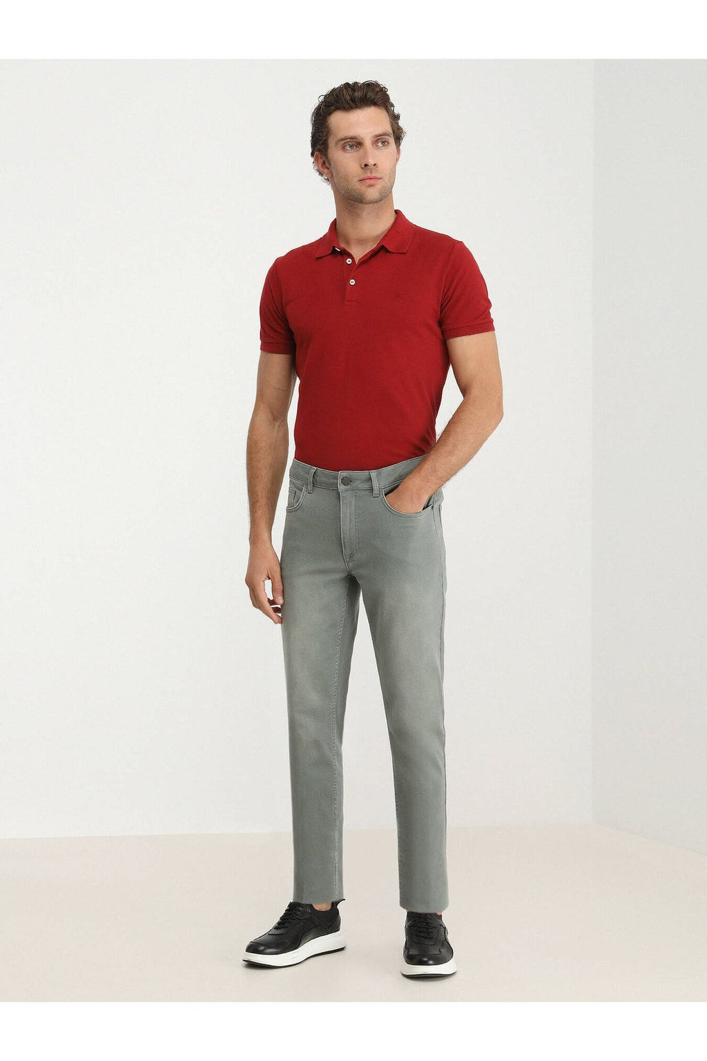 Kip Erkek Slim Fit Jean Pantolon - Minimalist Günlük Stil