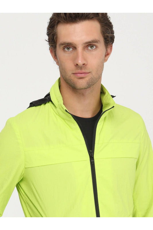 Kip Erkek Oversize Neon Sweatshirt - Minimalist Stil