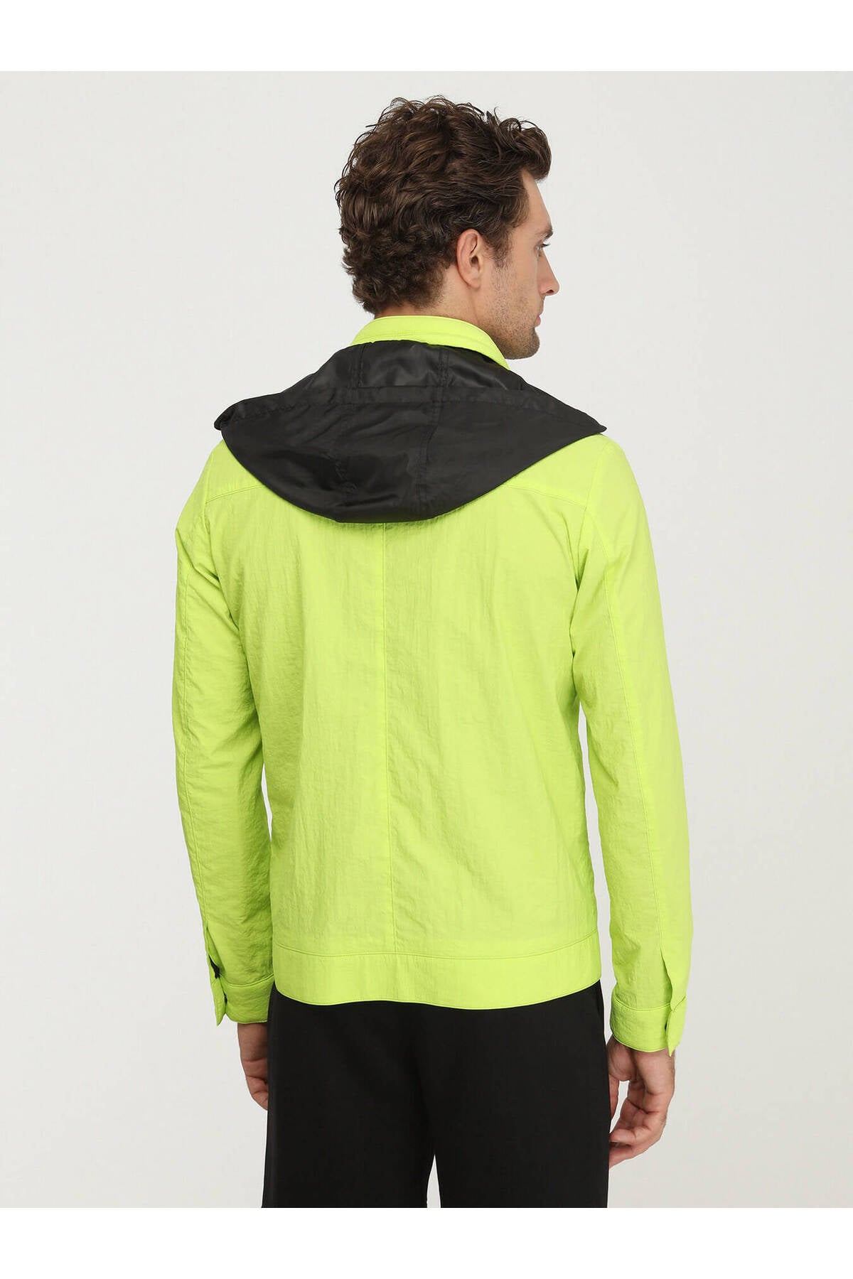 Kip Erkek Oversize Neon Sweatshirt - Minimalist Stil