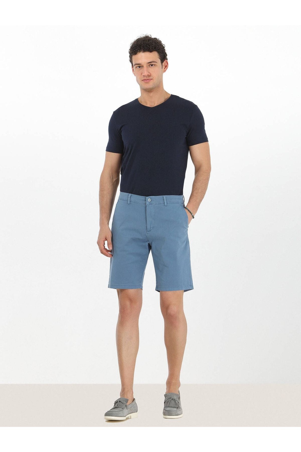 Kip Erkek Regular Fit Minimalist Şort - Günlük Kullanım İkincil görsel