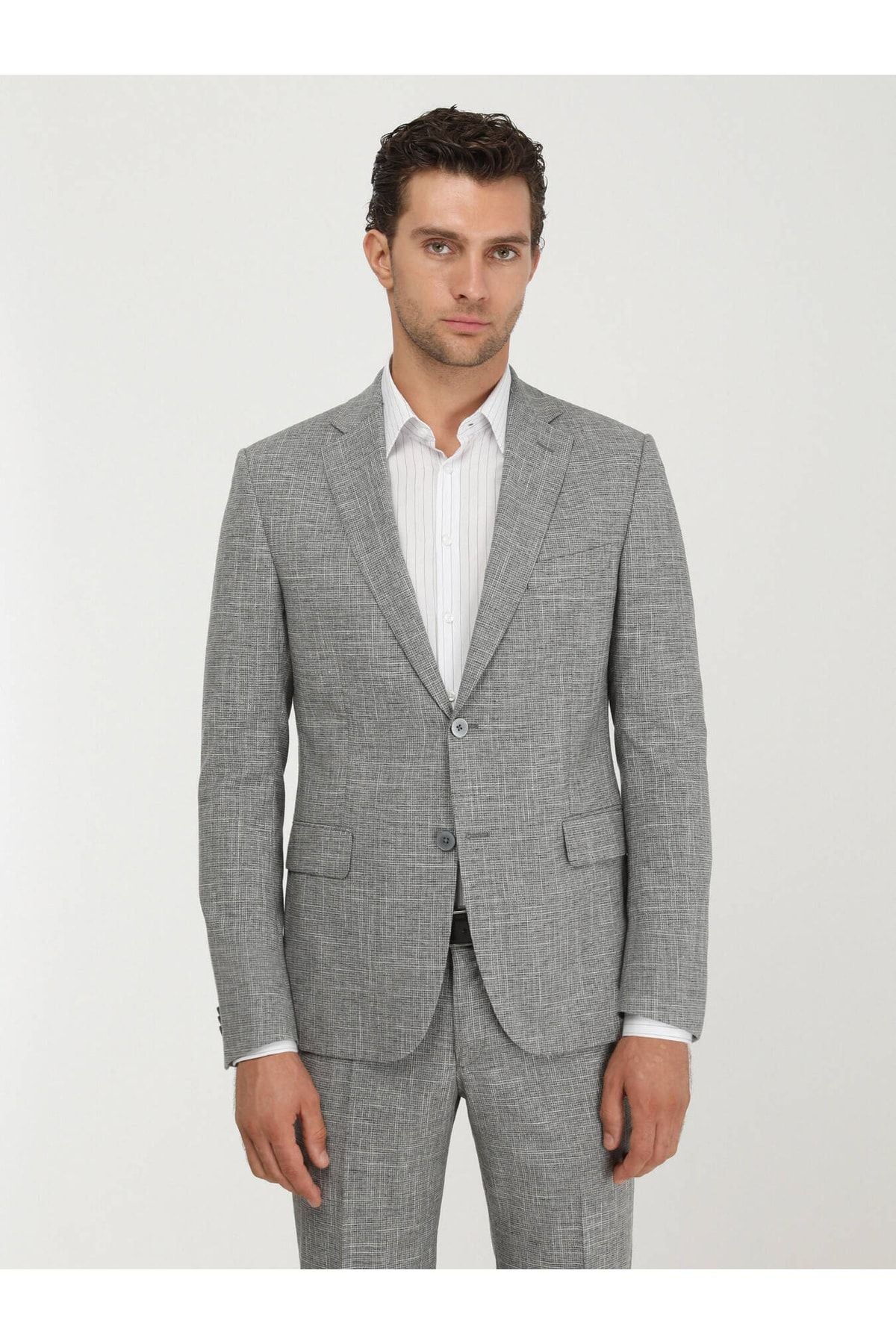 Kip Minimalist Regular Fit Erkek Takım Elbise - İş ve Özel Günler İçin İkincil görsel