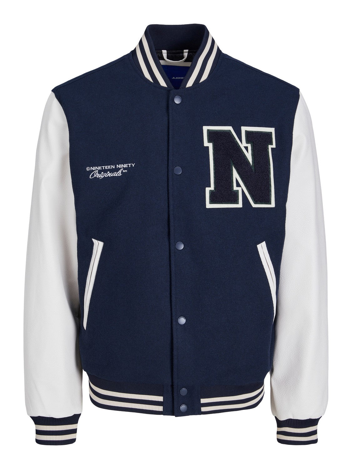 Jack&Jones Oversize Vintage Erkek Beyzbol Mont - Günlük Stil İkincil görsel